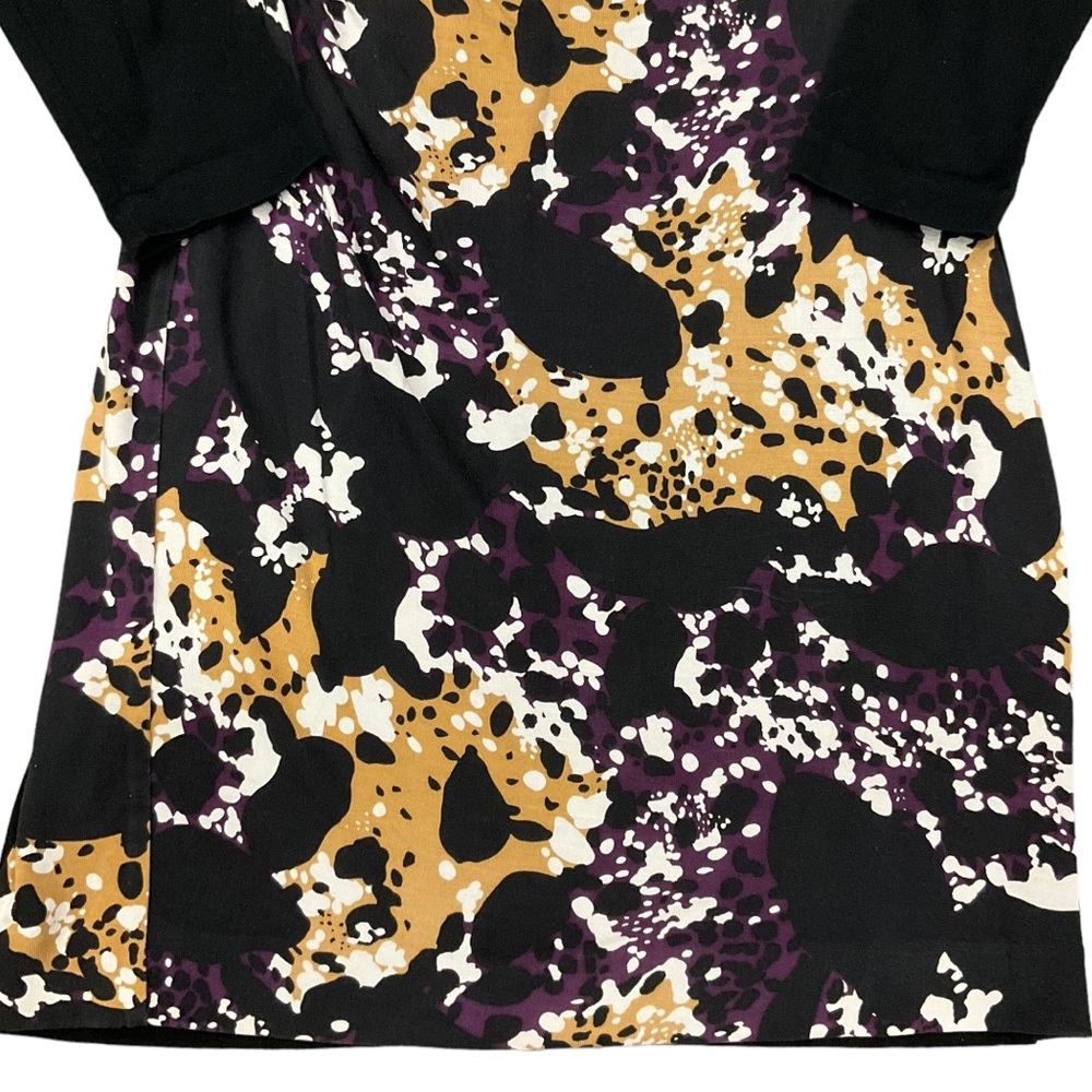 Diane Von Furstenberg Kirby Silk Dress Jersey Ruched Cheetah Splash Clas… - Picture 10 of 16